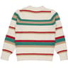 Pull manches longues femme ECRU RAYE 50\52
