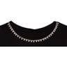 Tee shirt manches courtes femme NOIR T50\52