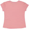 Tee shirt manches courtes femme OFF WHITE/ROSE PINK T50\52