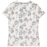 Tee shirt manches courtes femme ECRU AOP NAVY T38\40