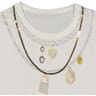 Tee shirt manches courtes femme ECRU T38/40