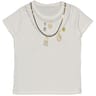 Tee shirt manches courtes femme ECRU T50/52