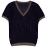 Pull manches courtes femme MARINE T50/52