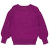 Pull manches longues femme PRUNE MELANGE T38\40