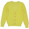 Gilet manches longues femme JAUNE MELANGE T38\40
