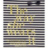 Tee shirt manches longues femme ECRU/STRIPES NAVY T46\48