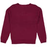 Pull manches longues AUBERGINE MELANGE T50/52