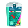 Carrefour punaise multicolore 10mm x25