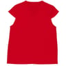 Tee shirt manches courtes femme ROUGE FONCE 50\52