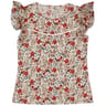 Tee shirt manches courtes femme DEULY-BIS-18 IMP.ROUILLE 50\52