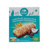 Carrefour classic 6 barres chocolat noix de coco 125g
