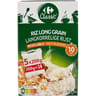 Carrefour classic' riz long grain incollable 10 min lot de 5 sachets de 200g