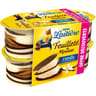 La laitiere feuilleté de mousse vanille 4x57g offre découverte
