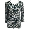 Tee shirt manches 3/4 femme EMERAUDE 50\52