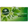 Carrefour sensation thé vert nature 25 sachets de 1.4g