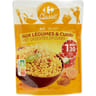 Carrefour classic' riz cuisiné légumes et curry 250g