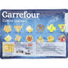 Carrefour classic' biscuits apéritifs assortiments crackers 380g