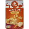 Carrefour classic' biscuits apéritifs gaufrettes fromage 65g