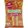 Carrefour sensation biscuits apéritifs crousti'z goût emmental 90g