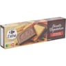 Carrefour extra biscuits chocolat noir 125g