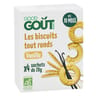 Good goût biscuits tout ronds à la vanille bio 80g