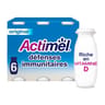 Actimel à boire nature 6x100g