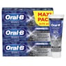 Oral-b 3d dentifrice 3dwhite charbon 3x75ml