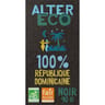 Alter eco chocolat noir république dominicaine 100% bio 100g