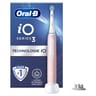 Oral-b io 3s brosse à dents electronique rose