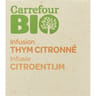 Carrefour bio infusion thym citron bio 20 sachets - 30g