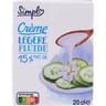 Simpl crème légère fluide 15%mf 3x20cl