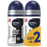 Nivea déodorant bille homme black&white original 50ml x2