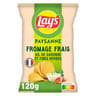 Lay's chips ondulées paysanne saveur fromage ail et fines herbes 120g