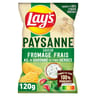 Lay's chips ondulées paysanne saveur fromage ail et fines herbes 120g