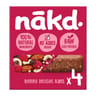 Nakd barres de céréales framboises berry delight x4 -  140g