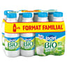 Lactel lait bio demi écrémé bouteille 8x1l format familial