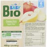 Carrefour baby bio dessert bébé pomme poire dès 6 mois 4x100g