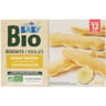 Carrefour baby bio biscuits bébé banane dès 12 mois 120g
