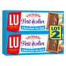 Lu petit ecolier chocolat au lait 2x150g
