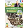 Carrefour lentilles vertes Filière qualité 500g