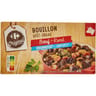 Carrefour original bouillon goût boeuf dégraissé 12x10g
