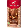 Côte d'or lait noisettes entières 180g