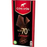Cote d'or fin noir 70% 100g