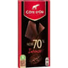Cote d'or fin noir 70% 100g