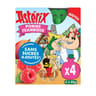 Les vergers de chateaubourg compotes astérix goudes pommes framboises sans sucres ajoutés x4 - 360g