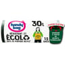Handy bag écolo 100% recyclé fixation élastique 30l x15