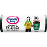 Handy bag écolo 100% recyclé fixation élastique 30l x15