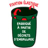 Handy bag écolo 100% recyclé sac poubelle fixation élastique 50l x10