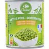 Carrefour classic' petits pois très fins à l'étuvée 560g