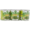 Carrefour classic' haricots verts très fins coupés 3 boîtes de 110g